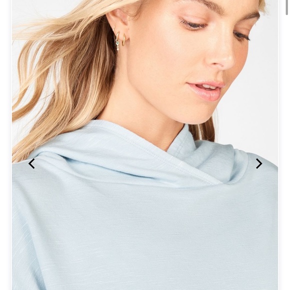 SOLD!! Light blue fabletics hoodie - Picture 3 of 3